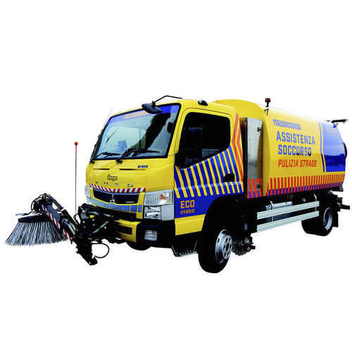 Varredeira para montagem em veículo - LONGO Euroservice SRL - hidráulica / para espaço público / para resíduos