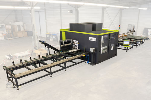 Linha de usinagem e de corte multifuso - ATEKA 8A - Dubus Industrie - automática / CNC / para perfil de alumínio