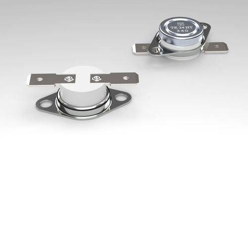 Termostato bimetálico - TK24HT series - Thermorex CJSC - flangeado / para altas temperaturas