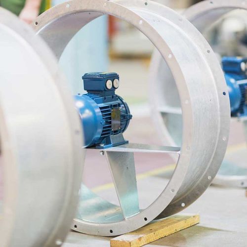 Ventilador de parede - ELTA FANS - de alta pressão / axial / de extração