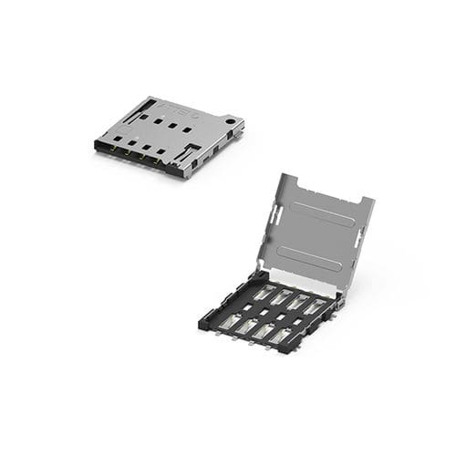 Conector para micro SIM - 115 Series - ATTEND Technology Inc. - de dados / Socket / SMT