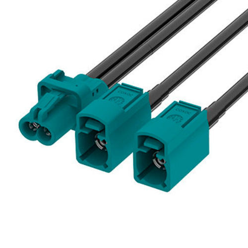 Cabo montado mini FAKRA - FR-1J2J-100X02 - ATTEND Technology Inc. - coaxial / reto / duplex