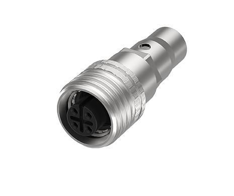 Conector M12 - 216-XXM/FO1 - ATTEND Technology Inc. - de dados / sobreinjetado / fêmea