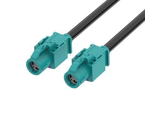 Cabo montado de transmissão de dados - HSD-1J1J-100Z01 - ATTEND Technology Inc. - coaxial / reto / para automóvel