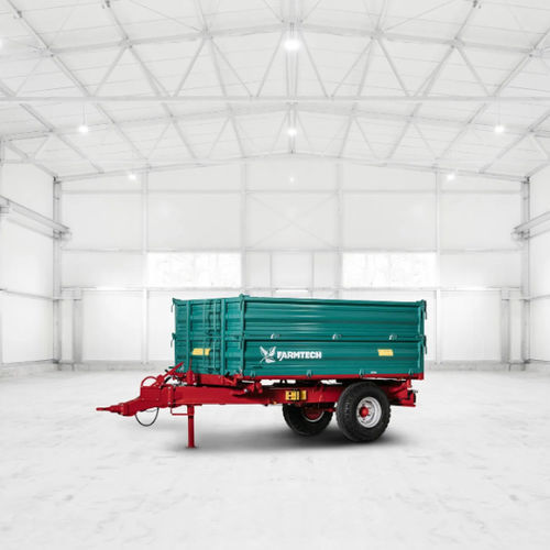 Carreta de obras - EDK 500 - Farmtech - com 1 eixo / agrícola
