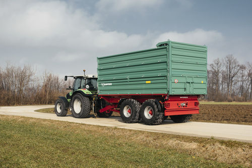 Carreta porta-máquinas - TDK 2000 - Farmtech - prancha / de perfis / tandem