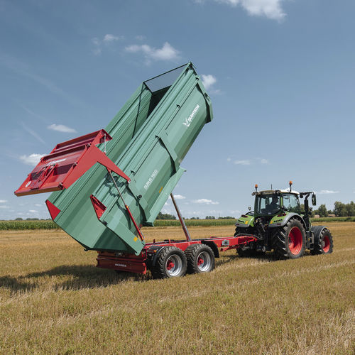 Carreta com caçamba - DURUS 1600	 - Farmtech - para mercadorias / para janela / tandem