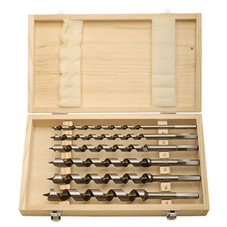 Jogo de brocas inteiriço - 8040200 series - Suqian ARES Tools Co., Ltd. - para madeira / de centrar / de mandrilar