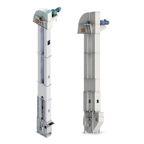 Elevador de canecas para a indústria alimentícia - TDTGE series - Hebei Pingle Grain Technology Intelligent Equipmen - de esteira / vertical