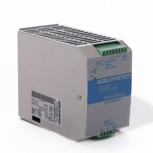 Fonte de alimentação elétrica estabilizada - FLEX28024A - ZELEC - para trilho DIN / CA/CC / monofásica