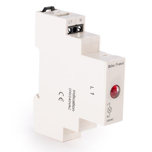Indicador luminoso contínuo - VLM230ACR - ZELEC - de LED / em trilho DIN / IEC