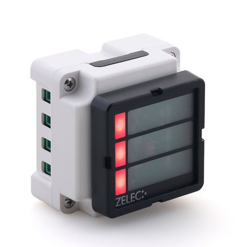 Indicador luminoso de sinalização - SIGA1AC1R - ZELEC - contínuo / de LED / para montagem em painel