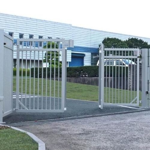 Portão pivotante - JET-GATE - DEMEX - camarão / motorizado / para controle de acesso