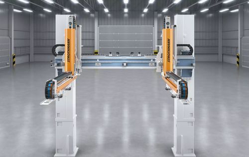 Sistema de manipulação de alimentação - SFT series - Strothmann Machines & Handling GmbH - modular / vertical / magnético