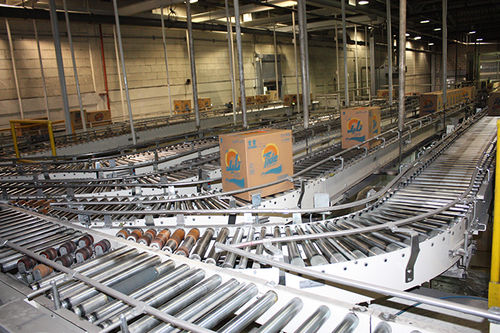 Transportador de rolos - Technica International - pneumático / horizontal / curvo