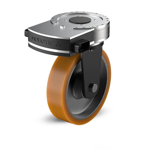 Rodízio giratório - MoboDrive AC - Mobotic GmbH - com placa de fixação / semiesférico