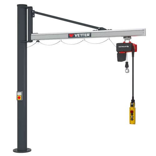 Guindaste de coluna - US - VETTER Krantechnik GmbH - de parede / 270° / ergonômico