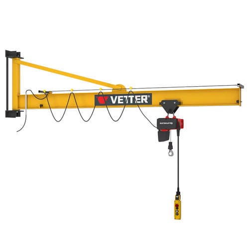 Guindaste de parede - PW - VETTER Krantechnik GmbH - 180° / com controle elétrico / triangulado