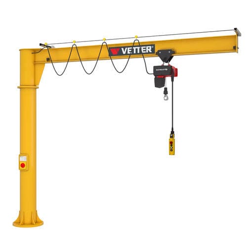 Guindaste de coluna - PR - VETTER Krantechnik GmbH - 360° / com controle elétrico / de elevação
