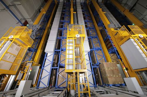 Robô de armazenagem para armazém - ASRS  - Europa Systems Sp. z o.o. - para paletes