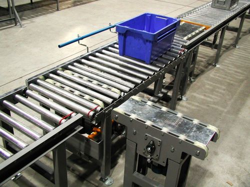 Sistema de transporte de contêiner - Europa Systems Sp. z o.o. - de rolos / elétrico / industrial