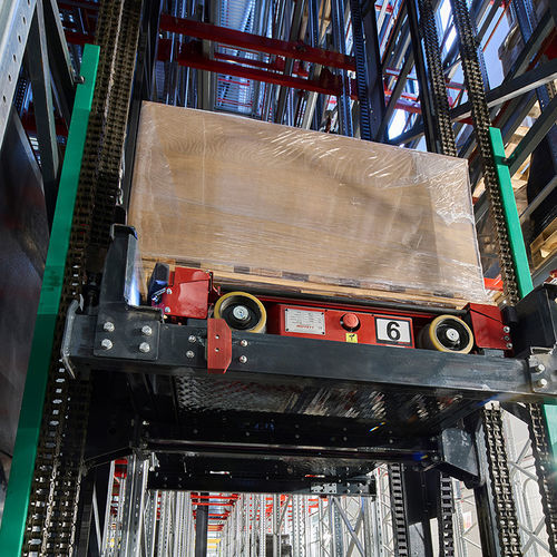 Sistema de transferência vertical - Moffett VTU™ - Moffett Automated Storage Ltd - para paletes / automático