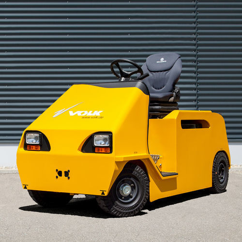 Trator elétrico - EFZ 20 K - Volk Fahrzeugbau GmbH - de 4 rodas / para operador sentado a bordo / rebocador