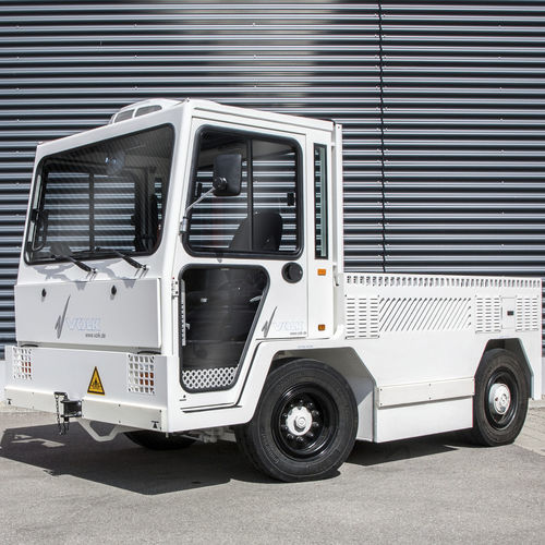 Trator elétrico - EFZ 80 N Cargo - Volk Fahrzeugbau GmbH - de 4 rodas / para operador sentado a bordo / para uso intensivo
