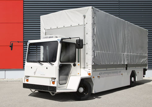 Caminhão com plataforma elétrica - EFW 8 - Volk Fahrzeugbau GmbH - com 2 eixos / elétrico