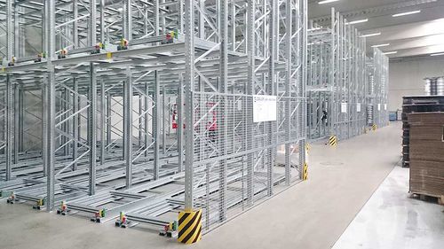 Carrinho de armazenamento - Galler Lager- und Regaltechnik GmbH - de carregamento / em aço / porta-paletes