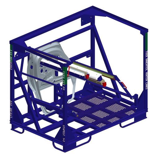 Carrinho de armazenamento - SLT - GAWRONSKI GmbH - em aço / porta-paletes / sob medida