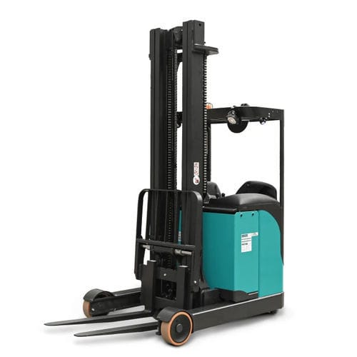 Empilhadeira retrátil com bateria - KBR 14-20 - Baoli EMEA S.p.A. - com operador sentado lateralmente / para operador sentado a bordo / para corredores estreitos
