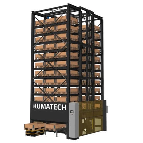 Torre de armazenagem de paletes - Kumatech B.V.