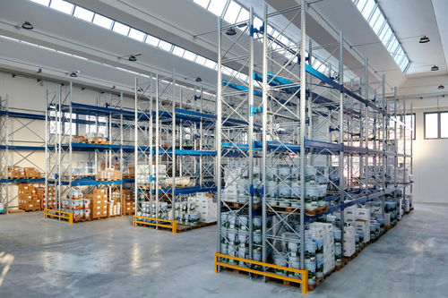 Sistema de armazenamento porta-paletes - CB90N - CBS srl - para armazém / com prateleiras / dinâmico