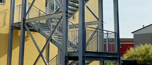 Escada fixa para ambiente externo - CBS srl - metálica / modular