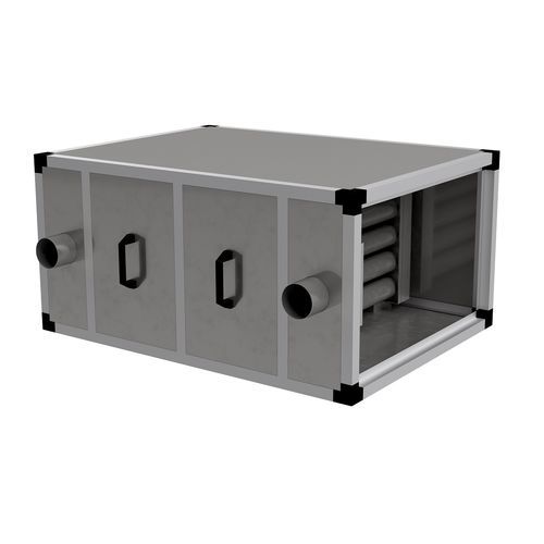 Trocador de calor tubular - nordluft Wärme- und Lüftungstechnik GmbH & Co. KG - gás-gás / em inox / para recuperação de calor de gases de escape