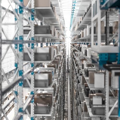 Sistema de carregamento automático - Miniload - System Logistics S.p.A. - para armazém