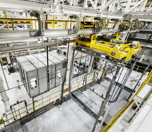 Linha de pré-tratamento de superfície por flamagem - PENTANOVA CS GmbH - automática