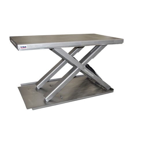 Mesa elevatória de tesoura simples - TCB 1000SS - KRAUS Betriebsausstattung und Fördertechnik GmbH - eletro-hidráulica / estacionária