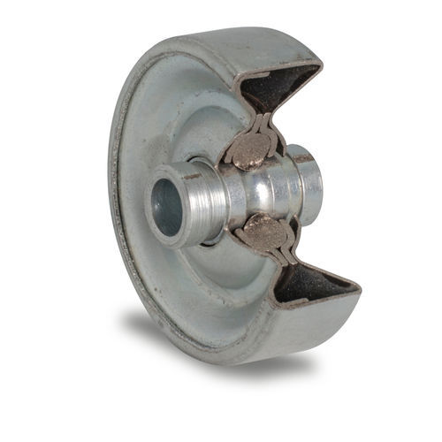 Roda com banda de rodagem - 0 series - Schulz-Stanztechnik GmbH - em aço / lisa / em borracha