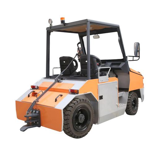 Trator rebocador - RSEW125 - Zowell - elétrico / de 4 rodas / para operador sentado a bordo