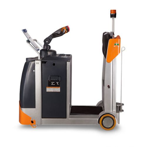 Trator rebocador - XTE40 - Zowell - elétrico / com rodas / para operador a bordo em pé