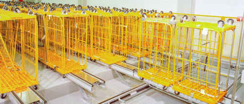 Carrinho de transporte - GEBHARDT Intralogistics Group - de armazenamento / de movimentação / porta-caixas