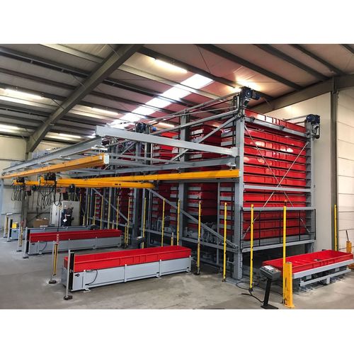 Armazém automático vertical - BI.MAG - CIAMPALINI COSTRUZIONI MECCANICHE SRL - de paletes / para rolos / para tubos