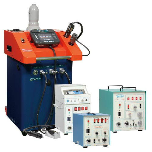 Máquina estacionária de solda para recobrimento - Depo Series - TechnoCoat - por ultrassom / por descarga capacitiva / manual