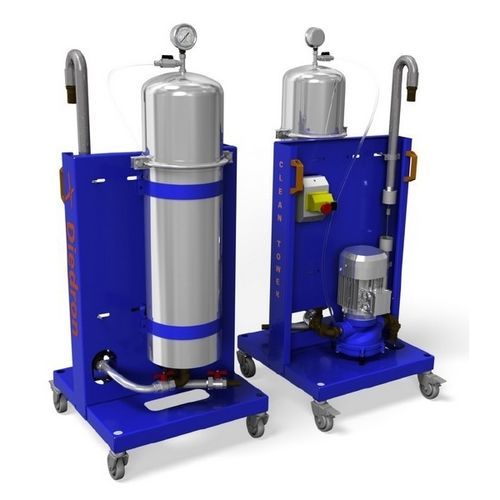 Unidade de autofiltragem centrífuga - EFFE 2 - DIEDRON SRL - para líquidos / em aço inoxidável