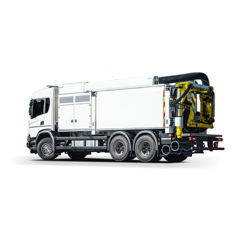 Escavadeira por aspiração para sólidos e líquidos - SLF8 - Stock Group