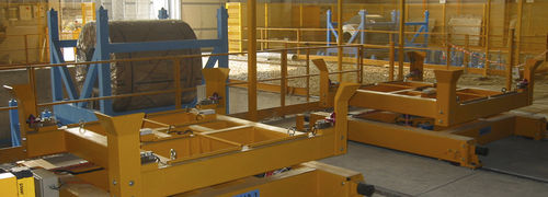 Sistema de transporte para bobinas - METALMECCANICA SPAGGIARI S.R.L. - elétrico / industrial