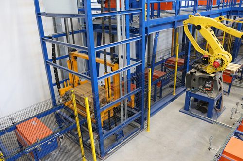 Elevador automática - UTECO CONTEC SRL - para o setor da construção / industrial / de movimentação