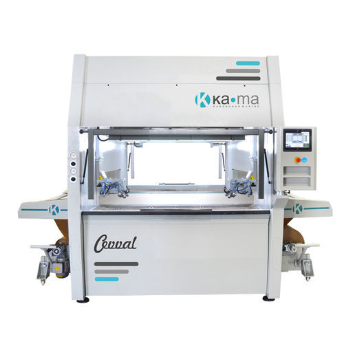 Máquina de pulverização automática - KR BM CEVVAL K - Karabudak Mühendislik Makine İmalat Sanayi Ltd. Şti - fixa / de tinta / pneumática